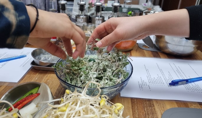 Traditional Korean Food Cooking Class in Busan