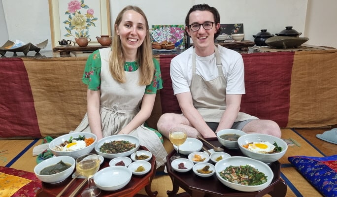 Traditional Korean Food Cooking Class in Busan