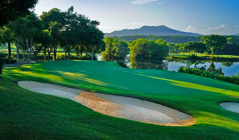 Phuket Blue Canyon Country Club (Lake Course) with Green Fee, Caddy, and Cart Included