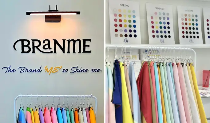 Personal Color Analysis at BranMe near Haeundae Station in Busan