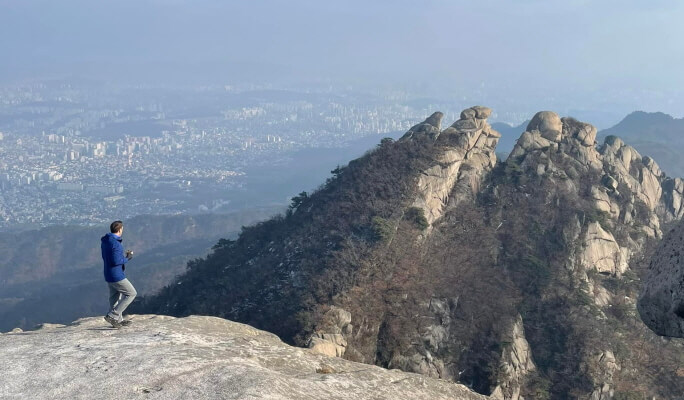 [Trazy Local Host] Bukhansan National Park (Baegundae Peak) Winter Hiking Tour