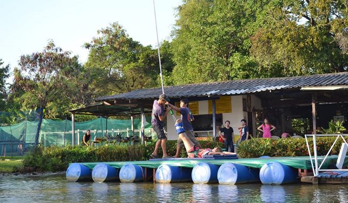 Pattaya Sanook Park Extreme Activities (Bungy Jump / Human Slingshot / Paintball)