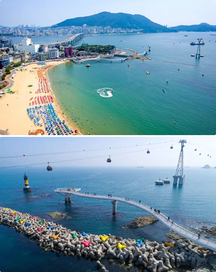 Songdo Beach in Busan