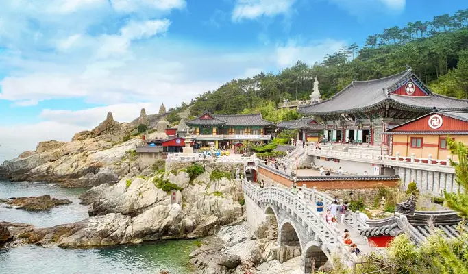 Explore 9 Busan Highlights in 1 Day (+ Beach Train/ Sky Capsule option)