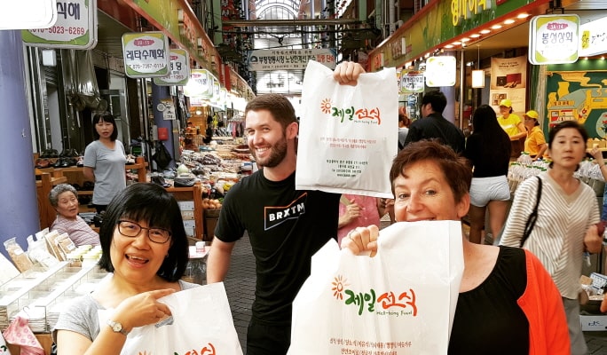 Jagalchi Fish Market & Korean Food Market Tour With a Local Chef in Busan