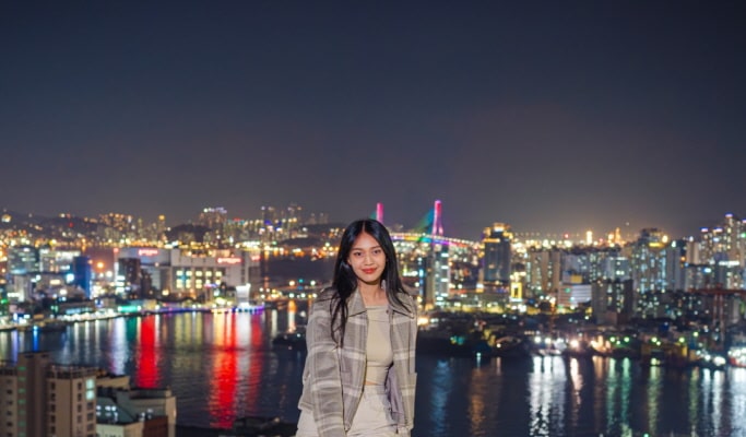 釜山夜生活與美食之旅（+ 快照選項）