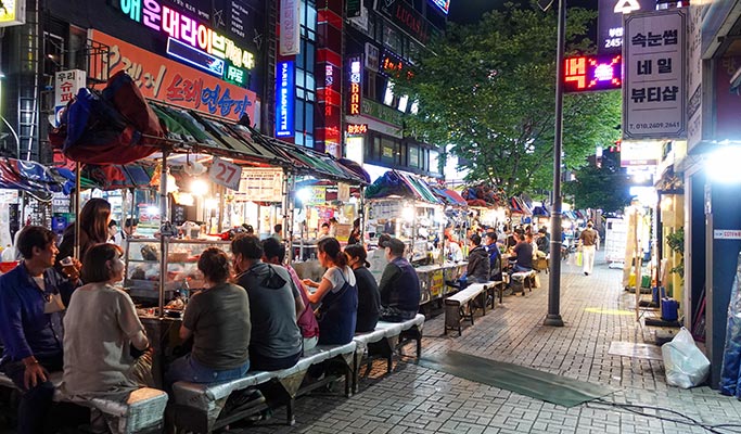 Busan Night & Food Virtual Tour (Live Commentary)