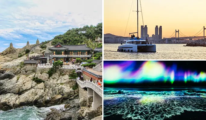 Busan Seven Bridges Tour: Media Art + Haedong Yonggungsa Temple + Yacht Tour