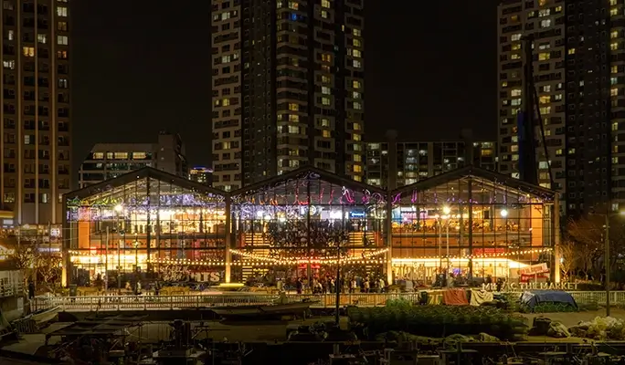 Busan Haeundae Sky Capsule & East/ West Night View 1 Day Tour