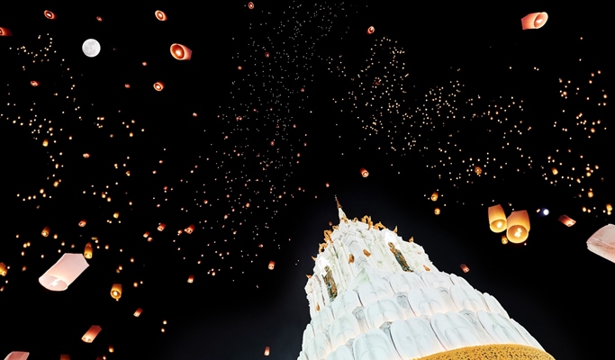 2020 Chiang Mai CAD Khom Loi Lantern Festival Ticket (+Free shuttle transfer option) (Oct 31)