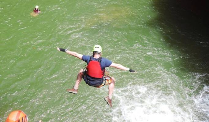 Canyoning (Waterfall Rappelling) Experience in Da Lat City