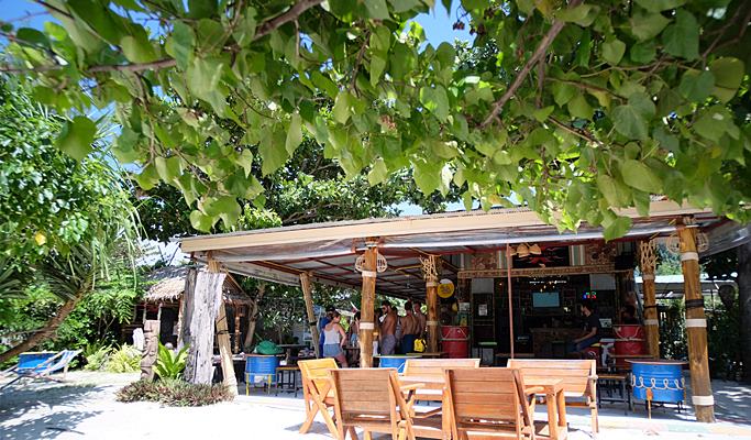 Phi Phi Islands Party Cruise 'Captain Bob's Booze Cruise' (+Unlimited Drinks/ Meal/ Snorkeling/ Paddleboarding) - from Koh Phi Phi Don Island