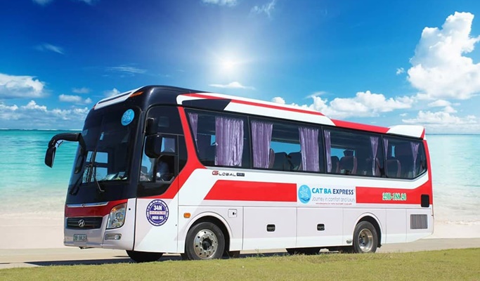 Hanoi ↔ Cat Ba Island by Bus & Speedboat Transfer (+ wifi/snack)