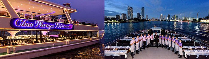 chao phraya princess cruise dinner bangkok