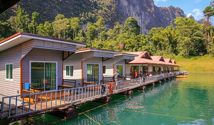 Khao Sok Cheow Lan Lake + Coral Cave 1 Day Tour  (+ Longtail boat/ Kayak/ Bamboo Rafting) (+ Lunch) (+ Hotel Transfer) - From Khao Sok/ Khao Lak