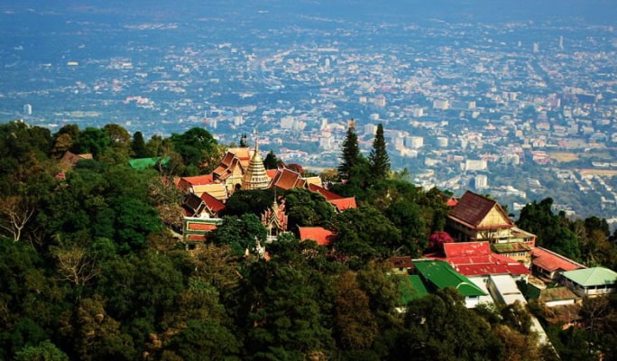 Chiang Mai Doi Suthep + Wat Pha Lat Monk's Trail Hiking Tour (Join-in/Private)