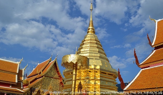 Wat Phra That Doi Suthep & Hmong Hill Tribe Village Tour in Chiang Mai (Half Day)