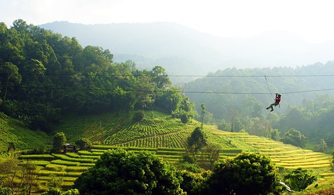 Chiang Mai Eagle Track Zipline Adventure
