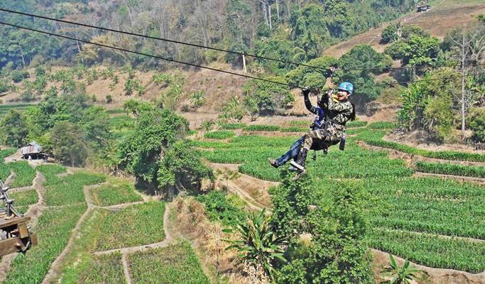 Chiang Mai Eagle Track Zipline Adventure