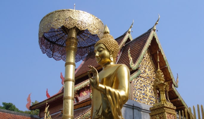 Chiang Mai Doi Suthep + Wat Pha Lat Monk's Trail Hiking Tour (Join-in/Private)