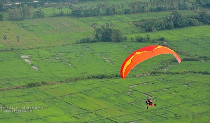 Chiang Mai Paraplane Ride (+Transfer/Light Breakfast)