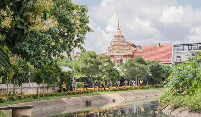 Chiang Mai by Bike Half Day Tour