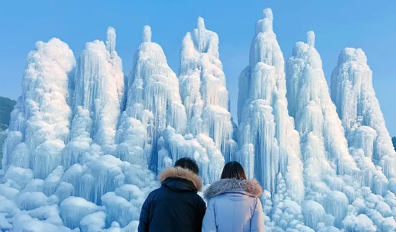 青陽阿爾卑斯村七甲山噴泉冰柱節（+冬季活動/草莓採摘） - view 1
