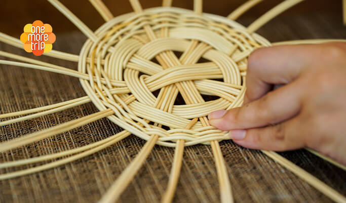 制作独一无二的藤制品
