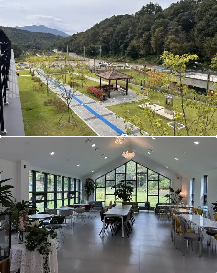 Participants making organic jam at the Organic Experience Education Center.