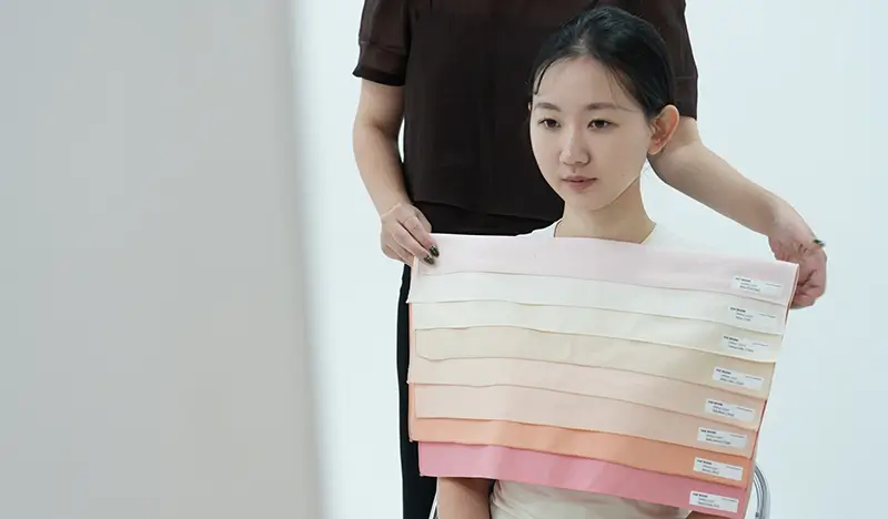 Personal Color Analysis (+ Personal Makeup Shopping option) in Hongdae (Color Detective)