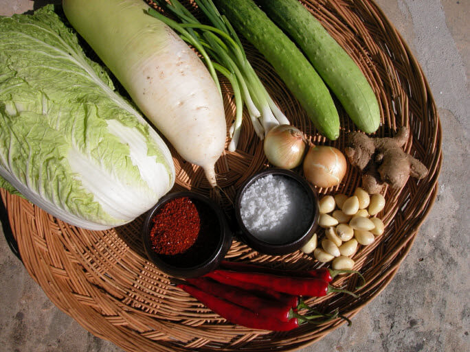 4 Kinds of Kimchi Making Class near Hongdae/Mangwon