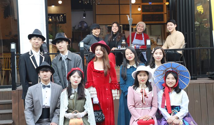 仁川開港場で韓国伝統韓服＆19世紀衣装レンタル