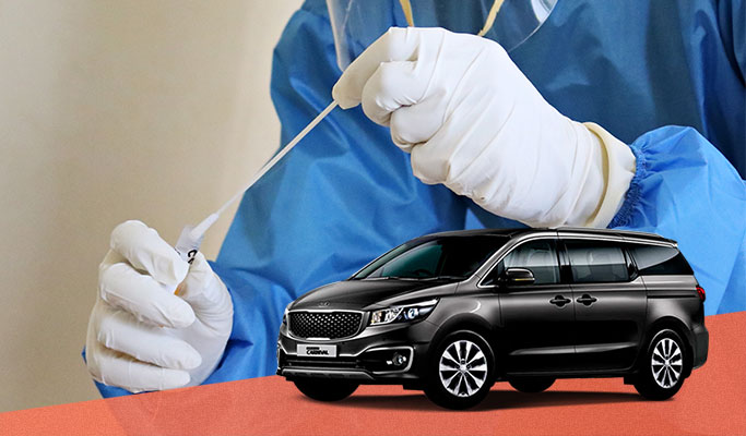 Private Round-trip Transfer Service to the Health Center for COVID-19 Test (Seoul/Incheon)