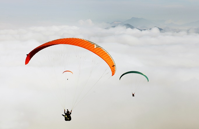 Danyang Paragliding One Day Tour - from Seoul/Busan