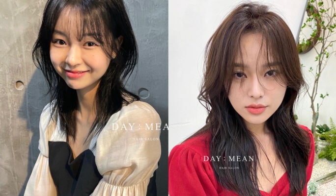 ソウルの弘大・合井のヘアサロン(DAY:MEAN)：イヤリングカラー/ナチュラルパーマ