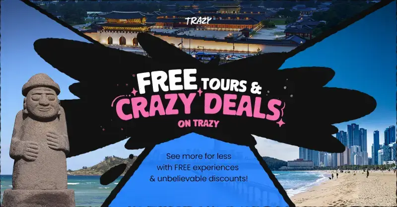 Page de l'événement Free Tours & Crazy Deals