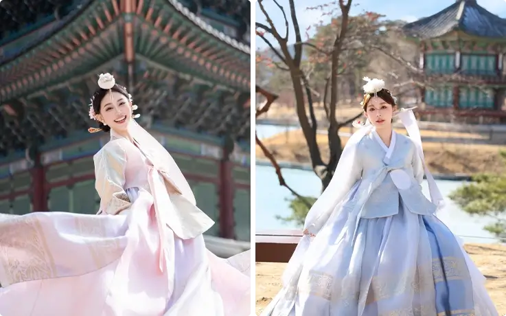 Hanbok rental at Deko Makeup Studio