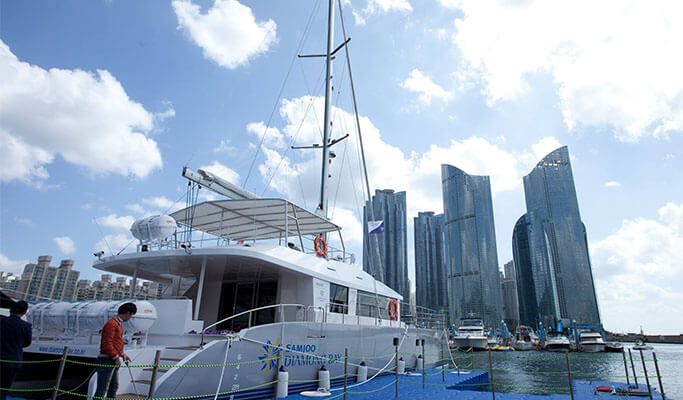 diamond bay yacht busan schedule