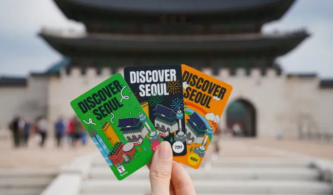 Discover Seoul Pass (72/120 - Hour Pass/ Pick 3 Pass)
