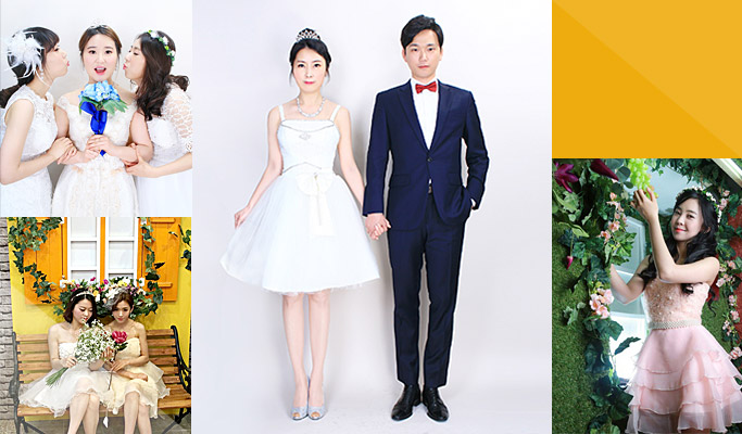 Dress Photoshooting Experience in Myeongdong