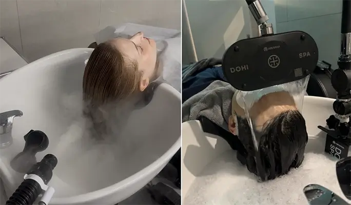 Eco Jardin Hair Salon in Myeongdong: Scalp & Hair Care/ Personal Hair Coloring
