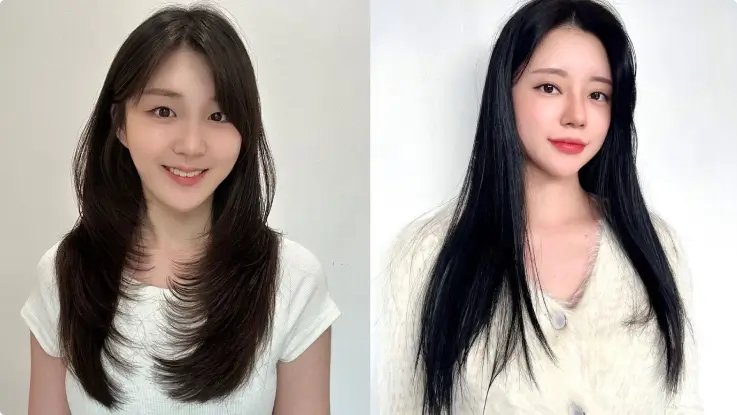 Sleek haircut and blowdry by ECOJARDIN COEX Samsung Branch.