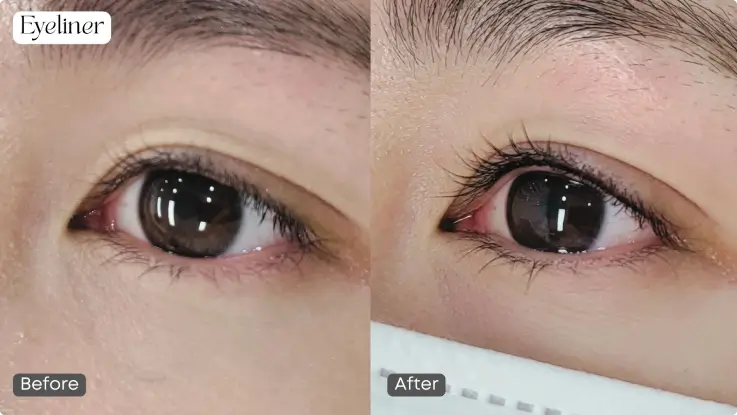 Semi-permanent eyeliner by ECOJARDIN COEX Samsung Branch.