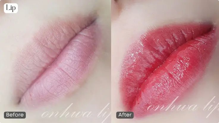Semi-permanent lip tint by ECOJARDIN COEX Samsung Branch.
