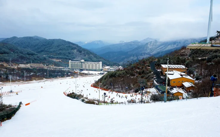 Skipiste des Eden Valley Ski Resort