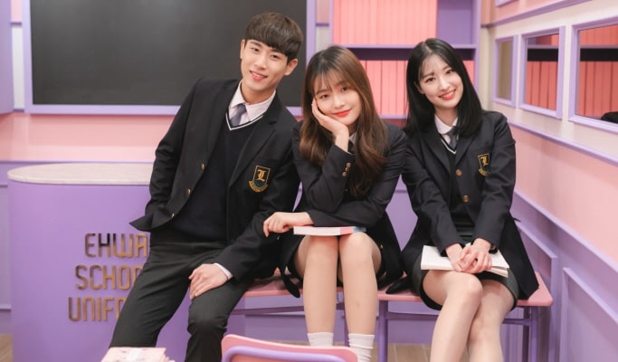 Korean School Uniform Rental near Lotte World