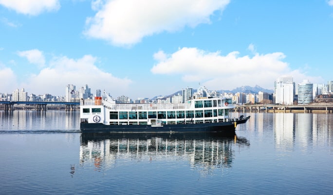 Hangang River E-land Ferry Cruise (Day & Night) - from Yeouido/ Jamsil