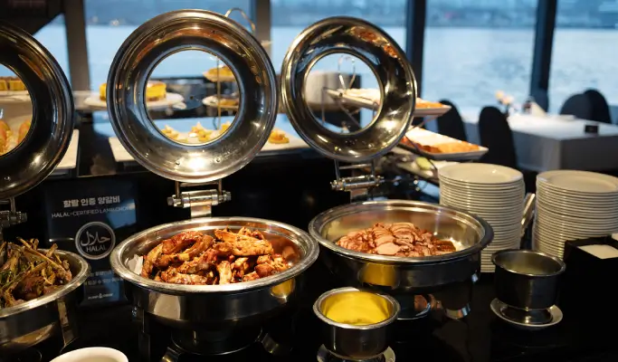 Hangang River E-land Ferry Sunset Dinner Cruise - from Yeouido
