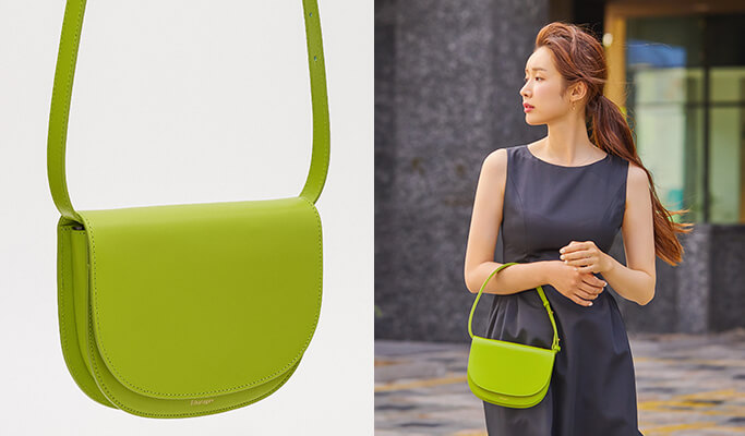 ◆ELBATEGEV◆Ostra Bag Olive 韓国発 Designer fashion, Seoul-fully created | W Concept