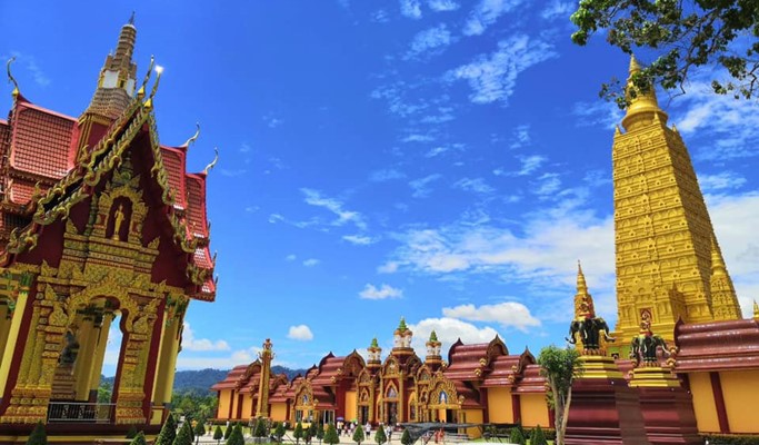 Phang Nga Phung Chang Cave + 3 Temples 1 Day Tour - from Khao Lak (+Lunch/Transfer)